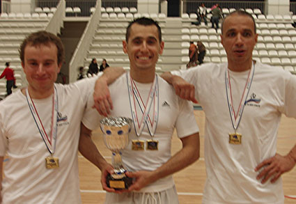 Alex Buffet, Anthony Bousquet et Luc BA