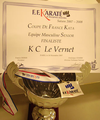Vice-Champions de France KATA