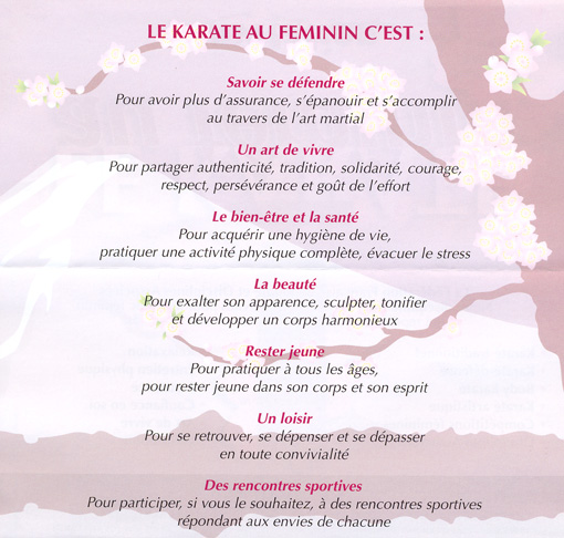 Karaté Femmes