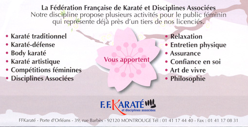 Karaté Femmes