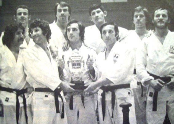 Equipe Championne d'Europe Karate