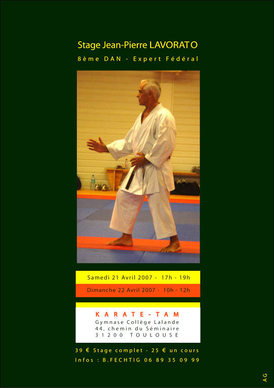 Stage Jean-Pierre LAVORATO