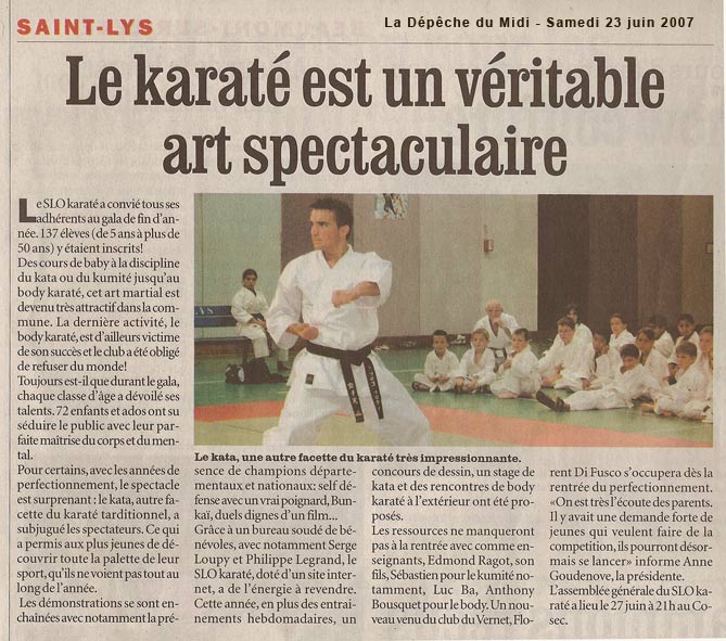 Gala SLO Karaté