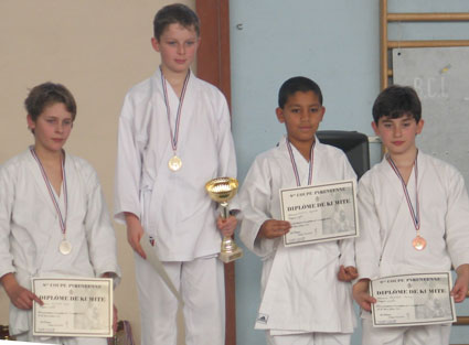 Podium Kumité