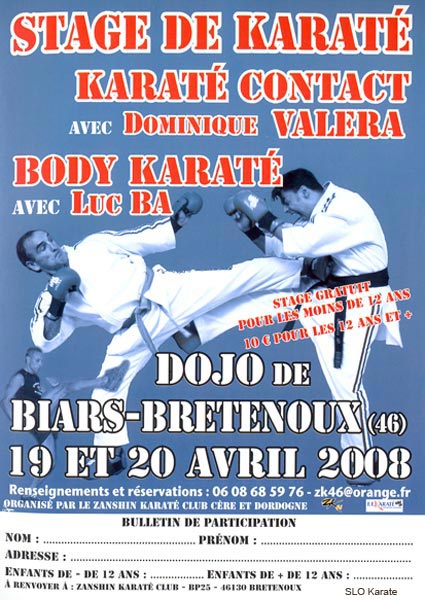 Stage VALERA et Luc BA